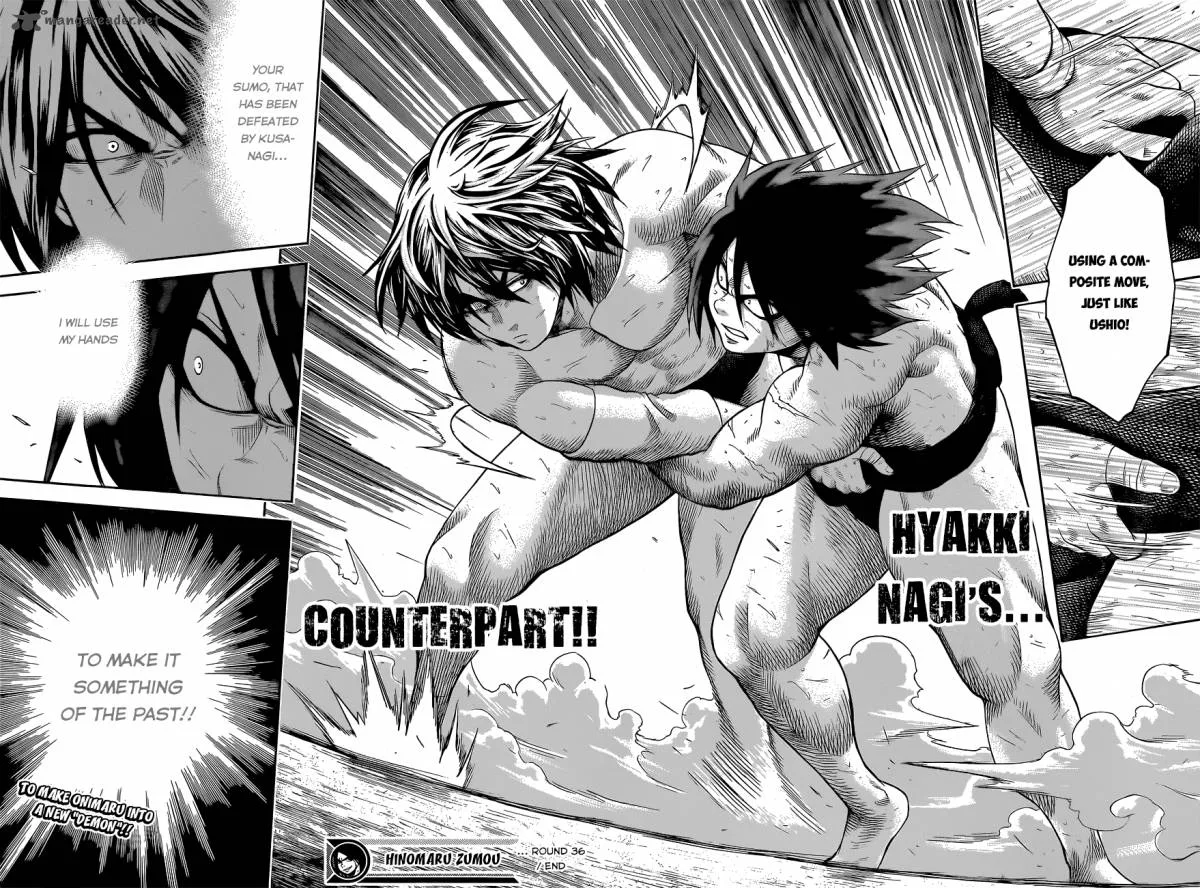 Hinomaru Zumou Chapter 36 page 19