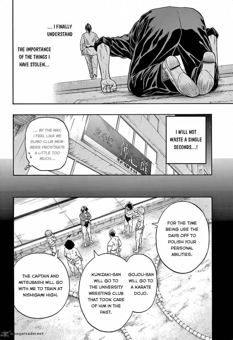 Hinomaru Zumou Chapter 40 page 17