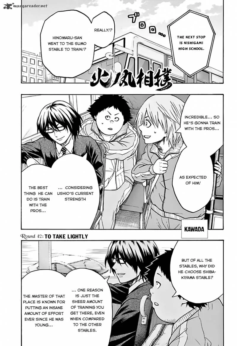 Hinomaru Zumou Chapter 42 page 2