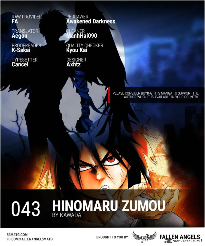 Hinomaru Zumou Chapter 43 page 1