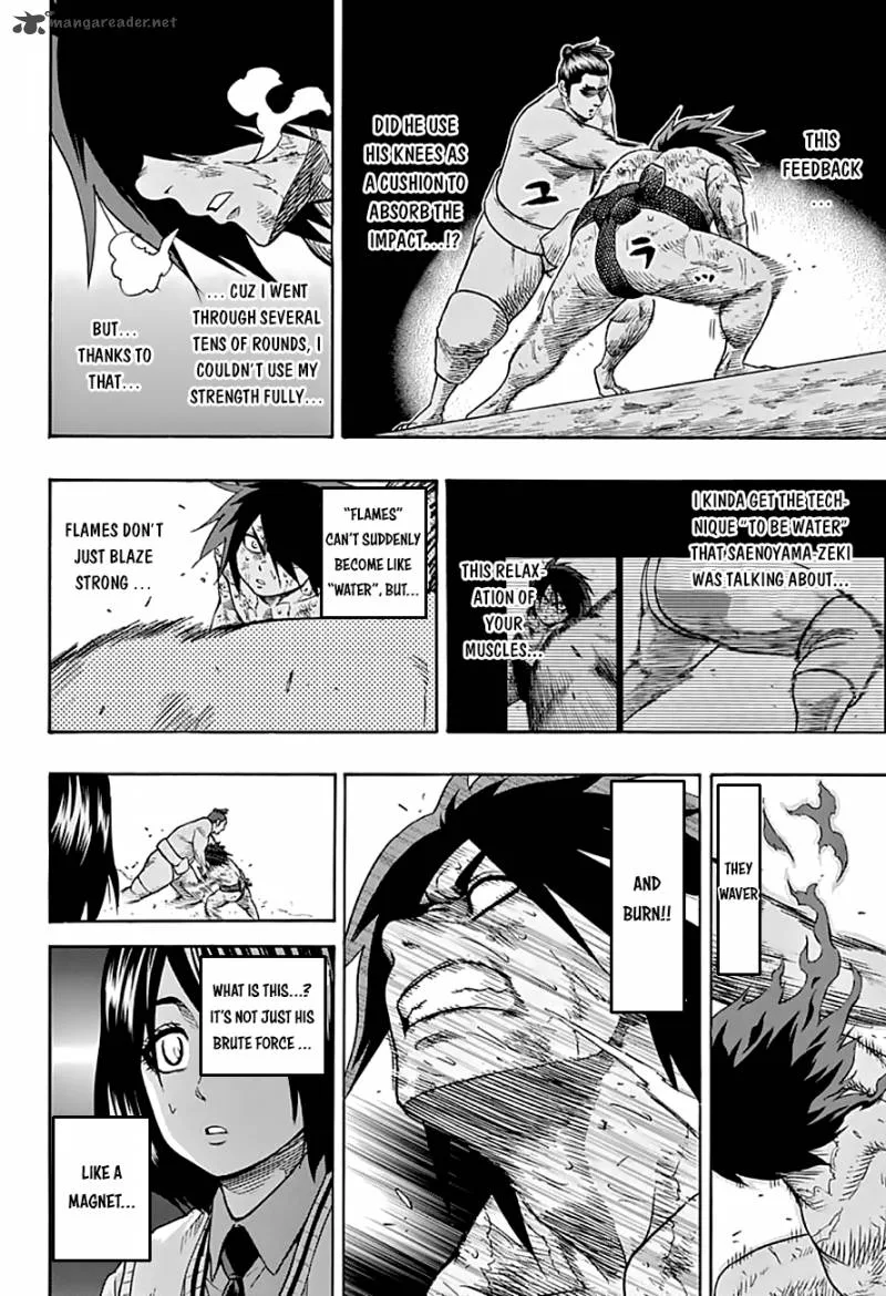 Hinomaru Zumou Chapter 43 page 13