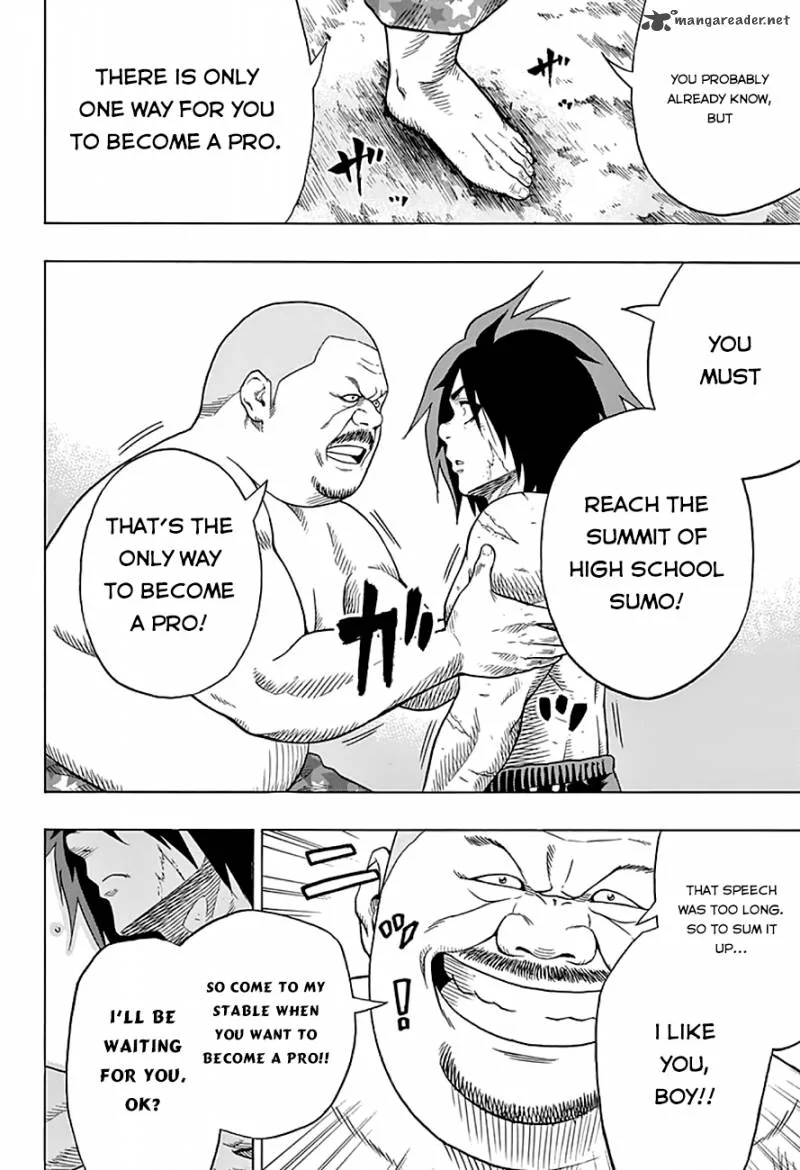 Hinomaru Zumou Chapter 44 page 19