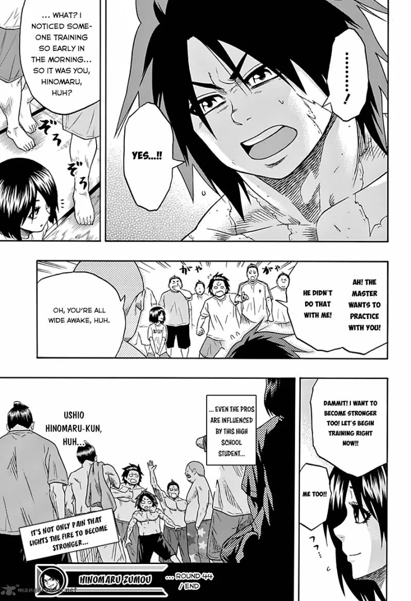 Hinomaru Zumou Chapter 44 page 20