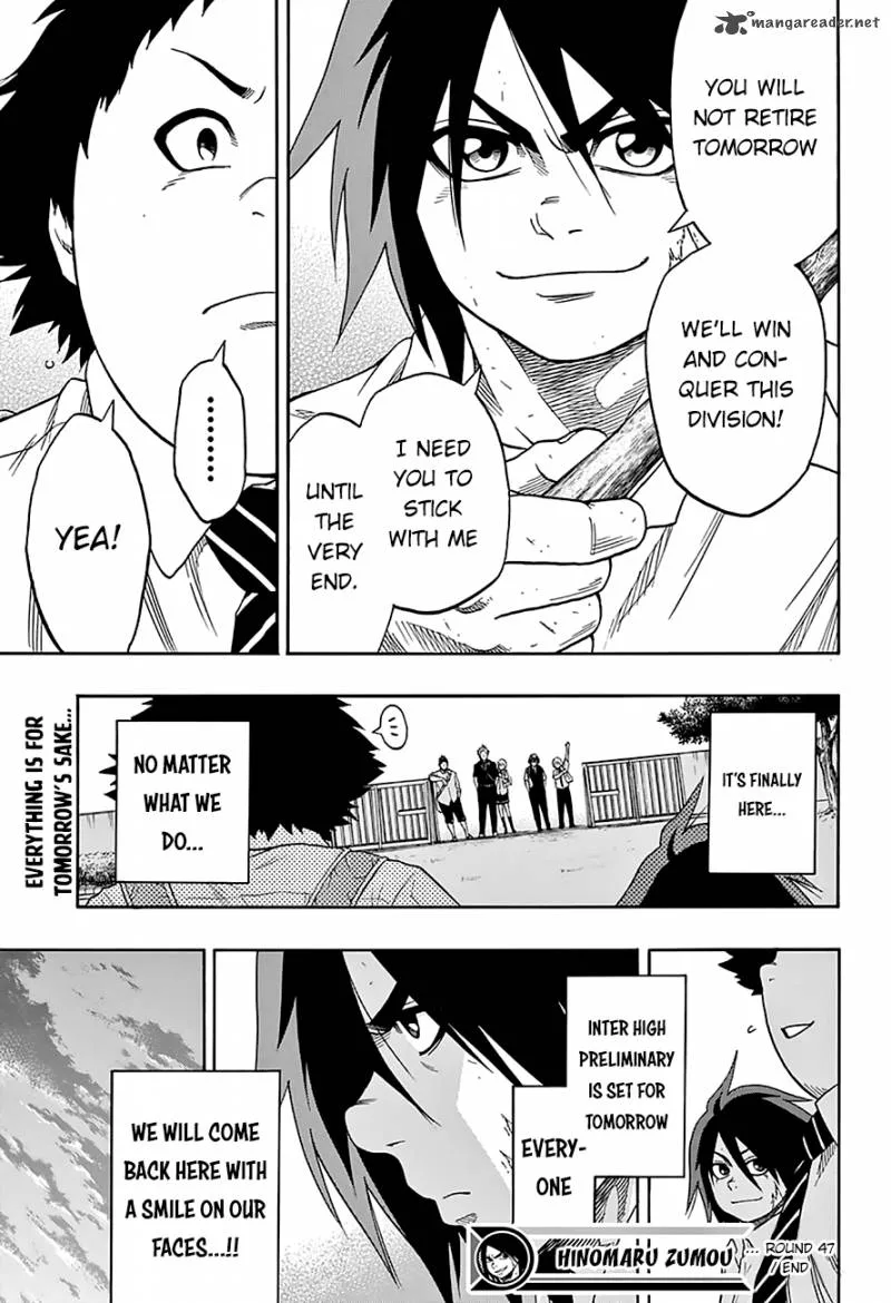 Hinomaru Zumou Chapter 47 page 19