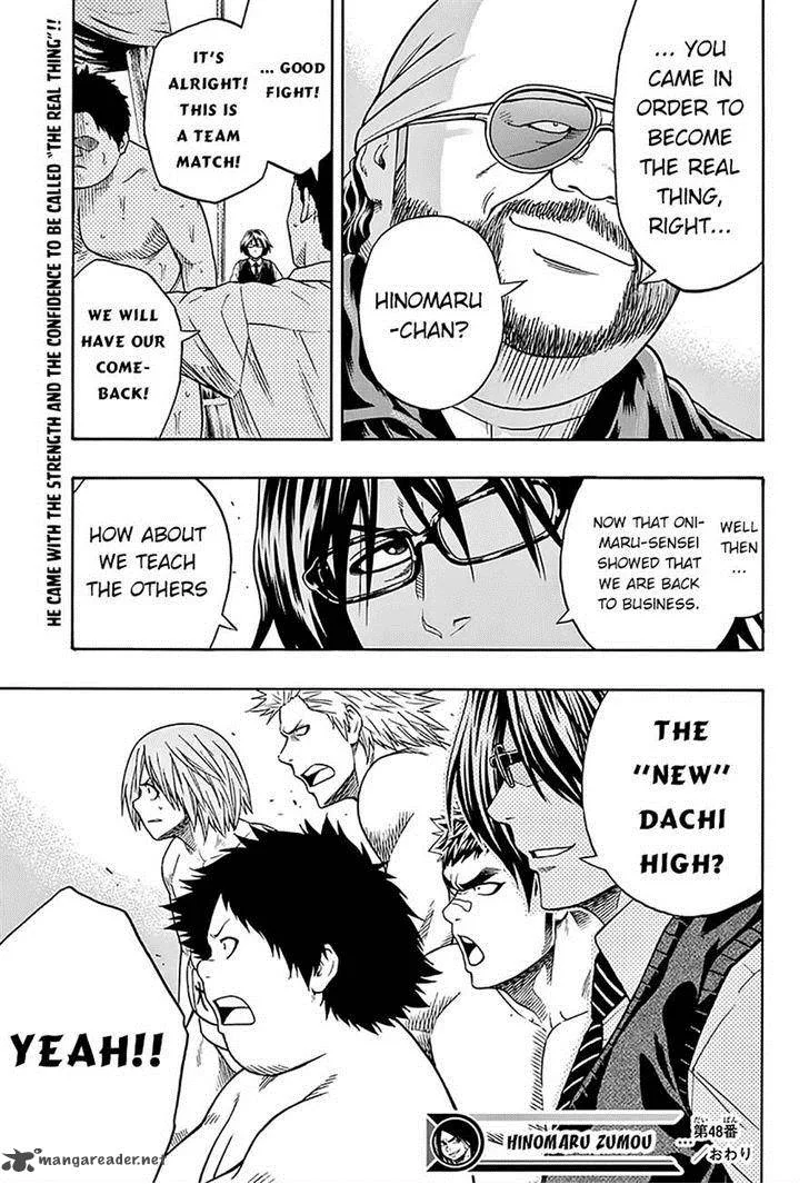 Hinomaru Zumou Chapter 48 page 17