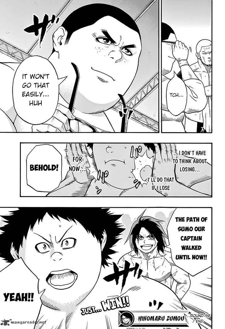 Hinomaru Zumou Chapter 59 page 19