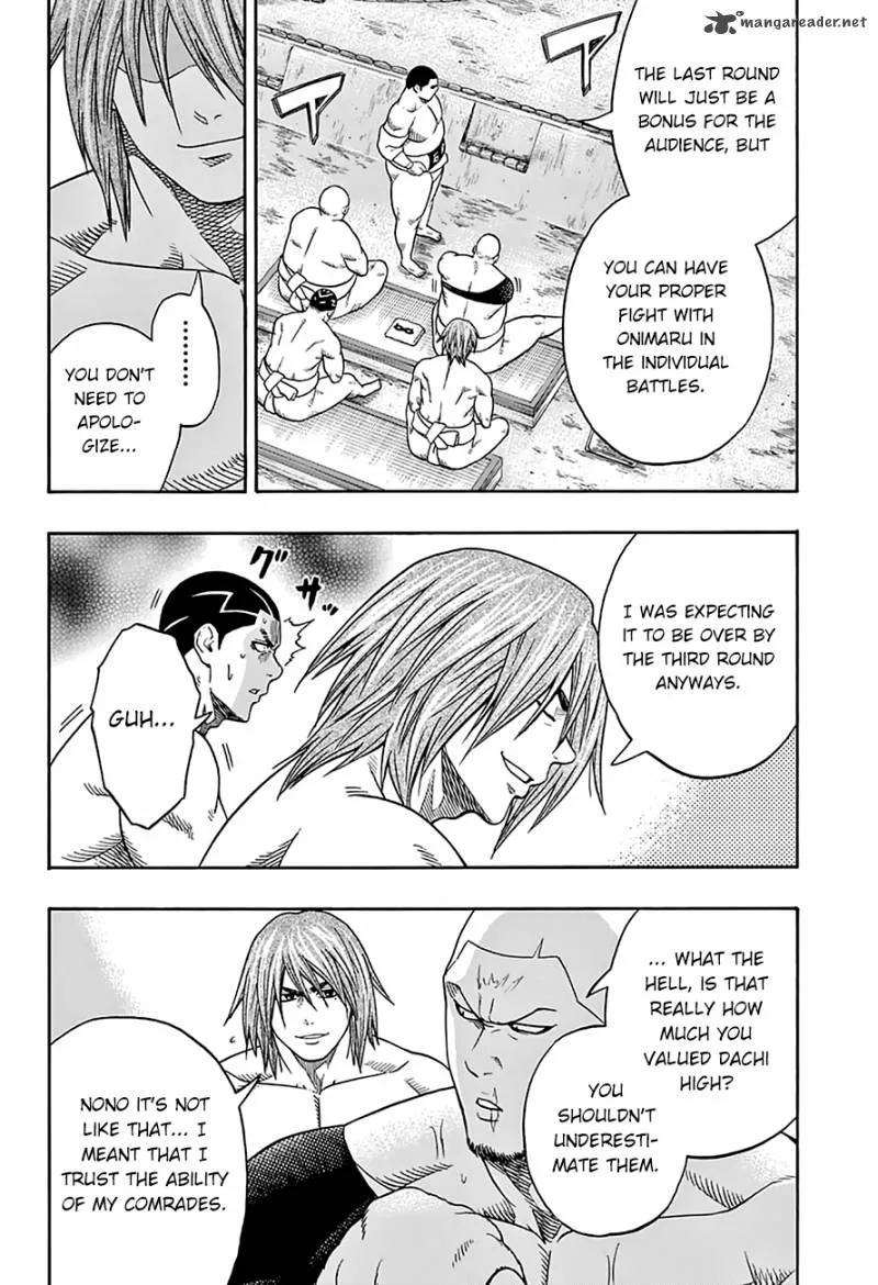 Hinomaru Zumou Chapter 60 page 3