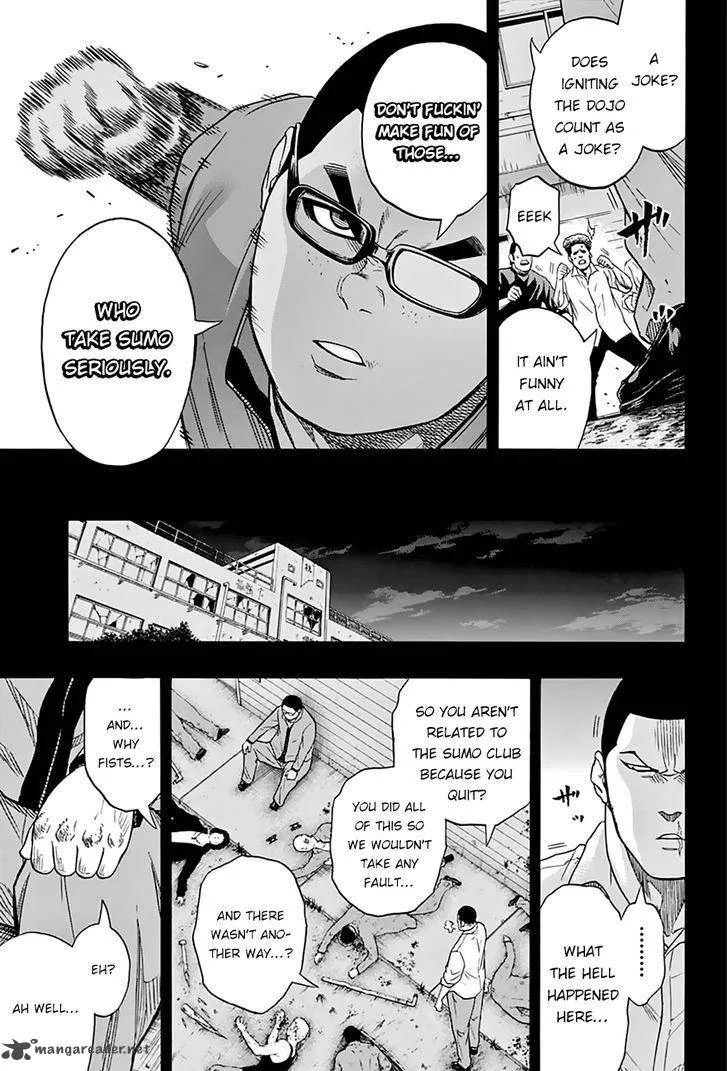 Hinomaru Zumou Chapter 61 page 8