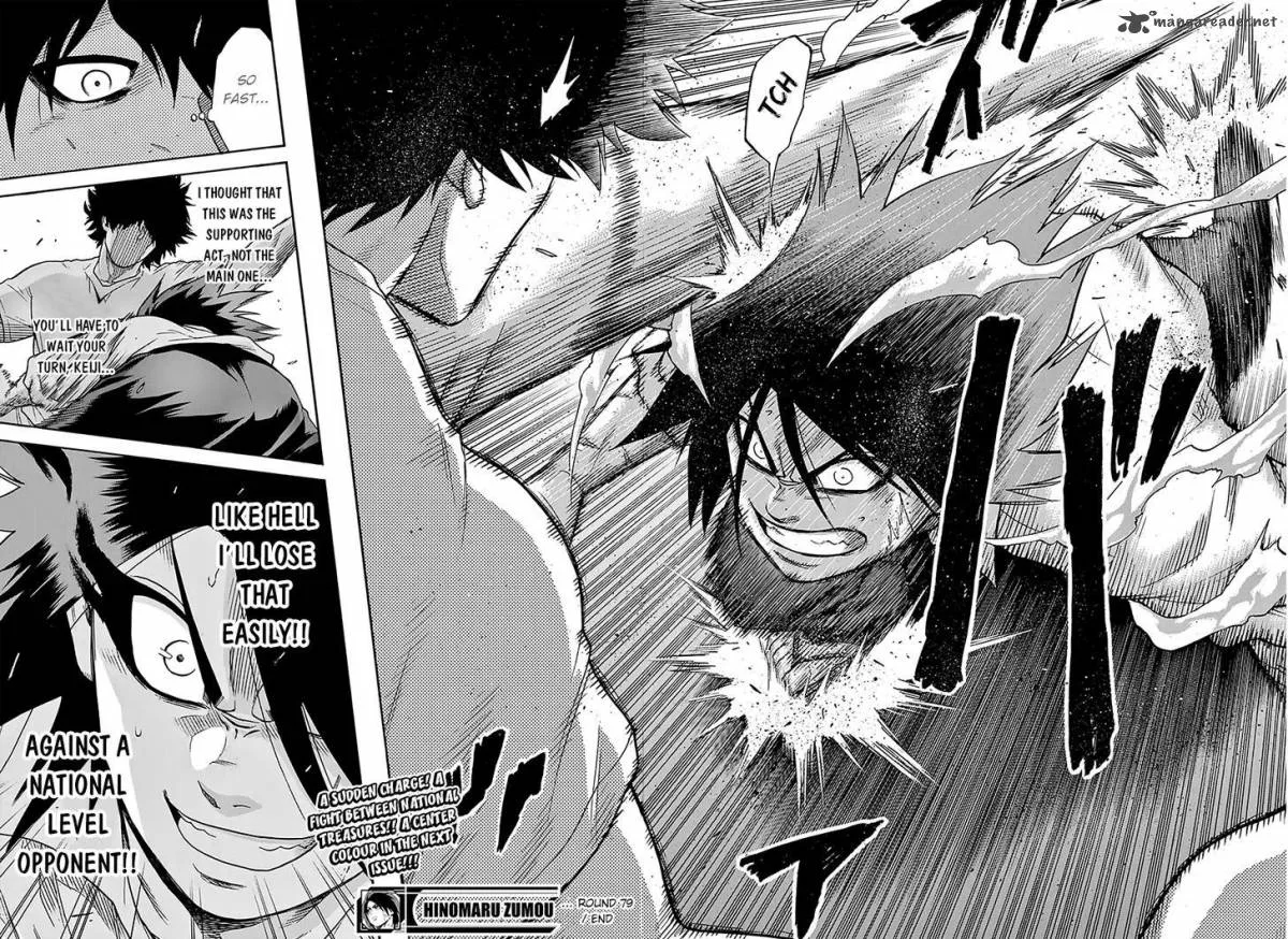 Hinomaru Zumou Chapter 79 page 19