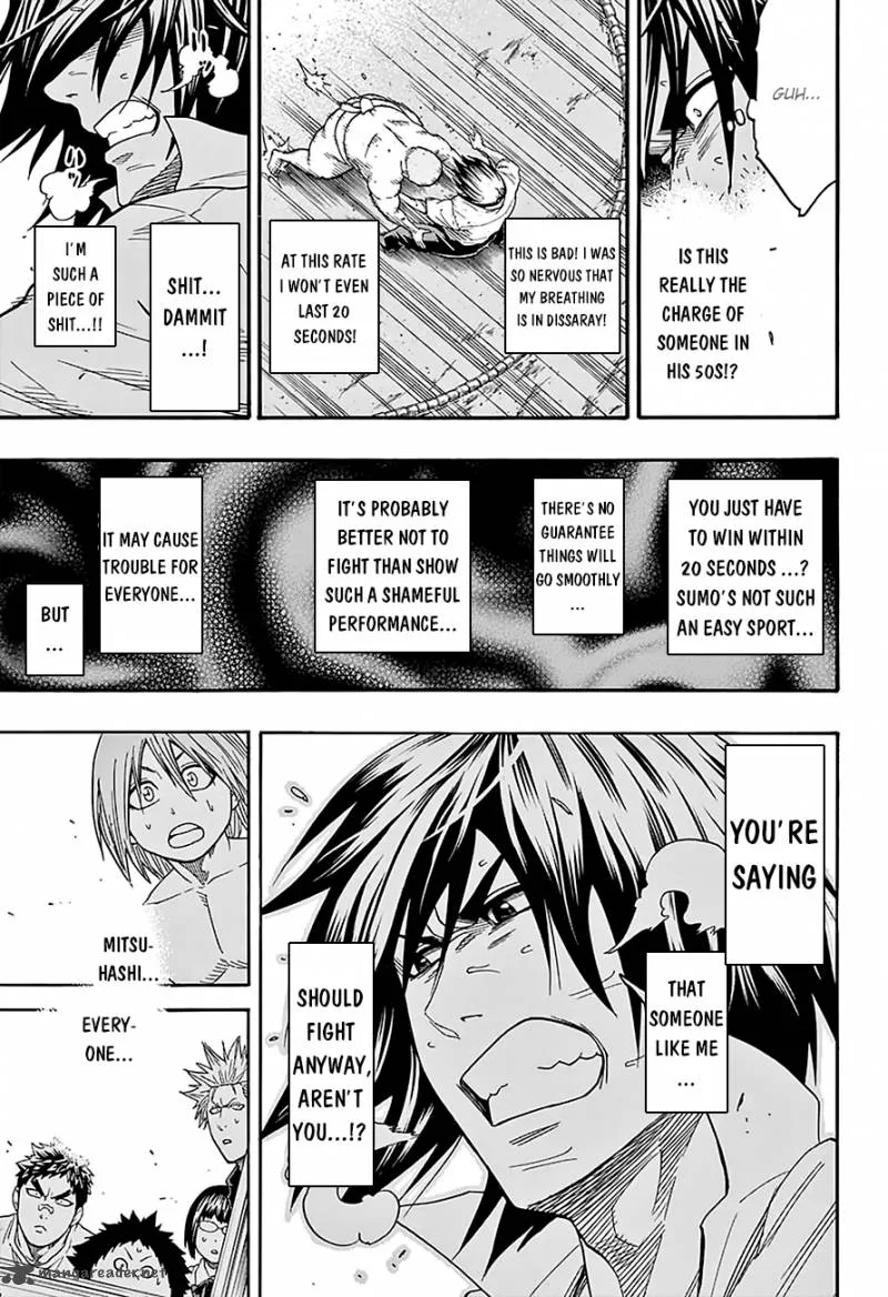 Hinomaru Zumou Chapter 89 page 17