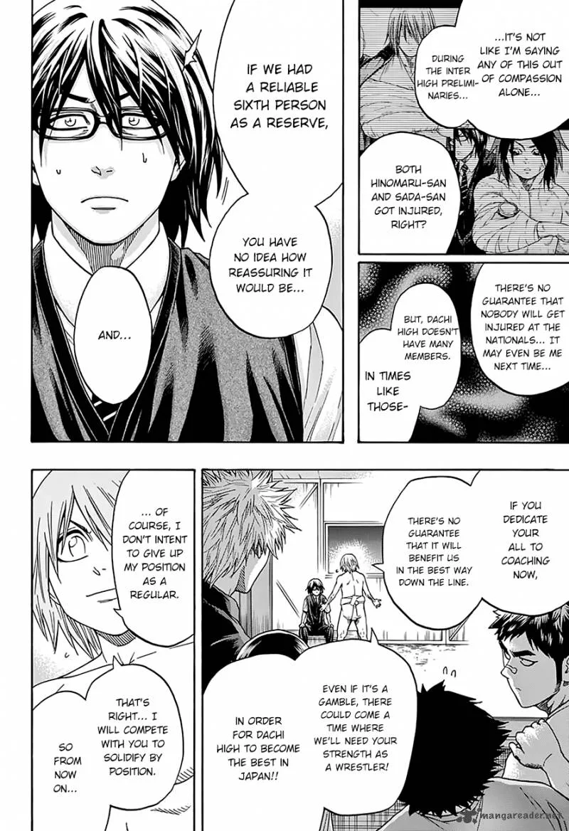 Hinomaru Zumou Chapter 89 page 14