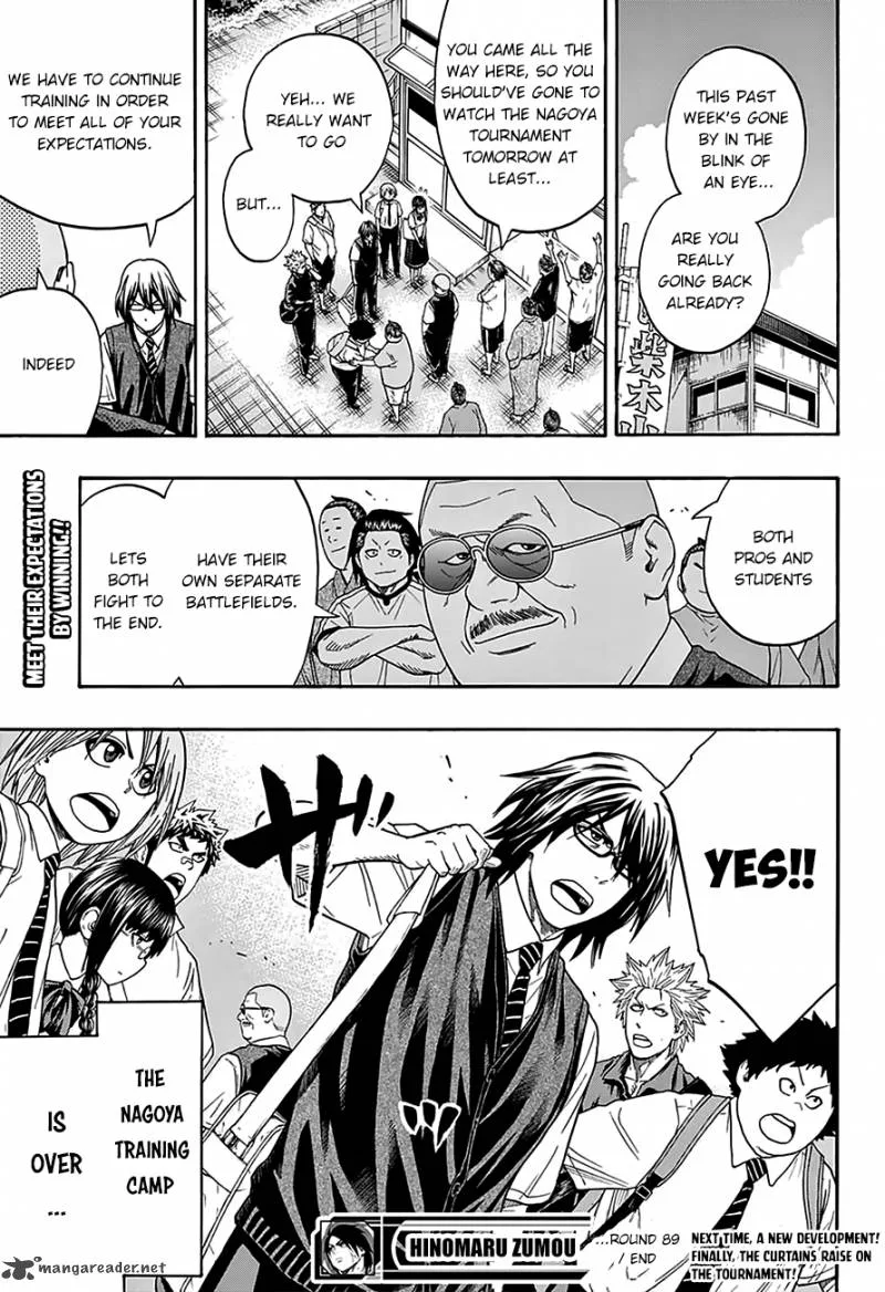 Hinomaru Zumou Chapter 89 page 20