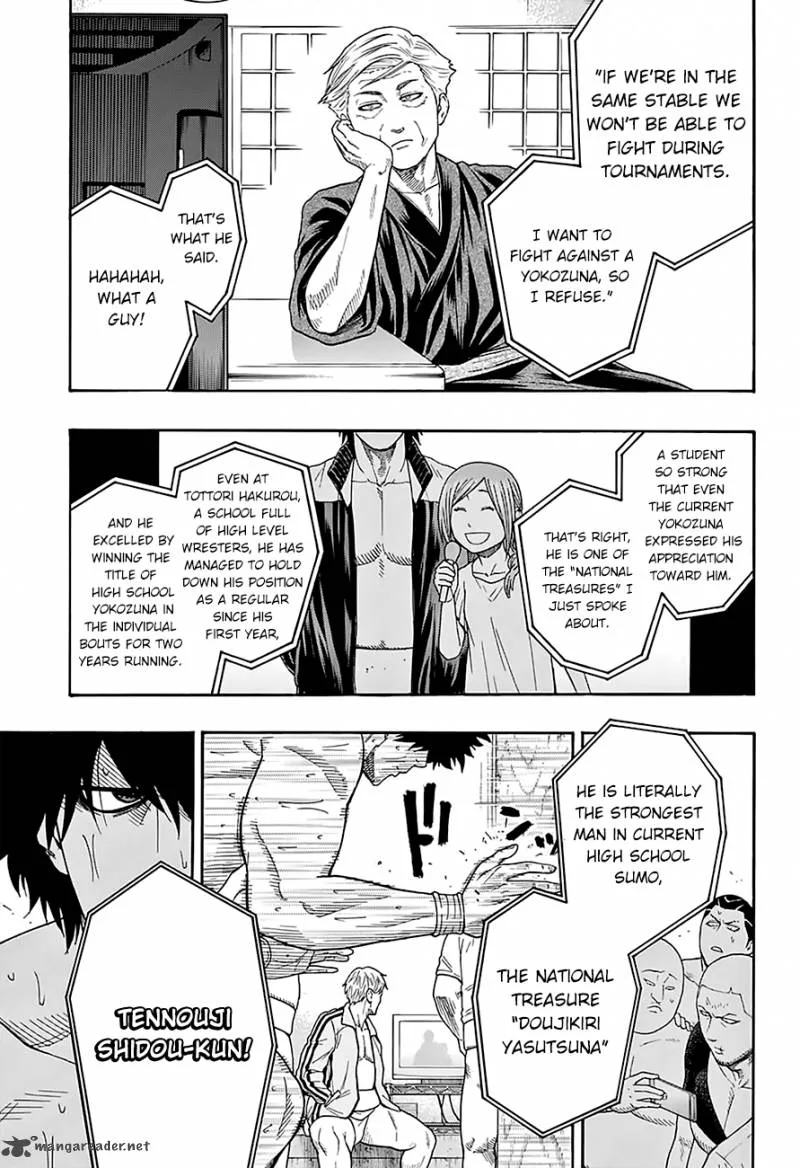 Hinomaru Zumou Chapter 90 page 11