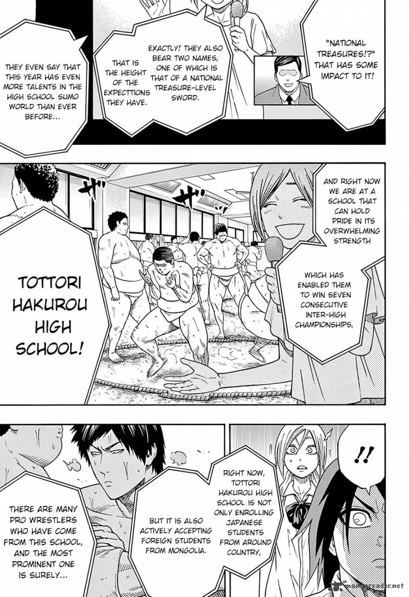 Hinomaru Zumou Chapter 90 page 9