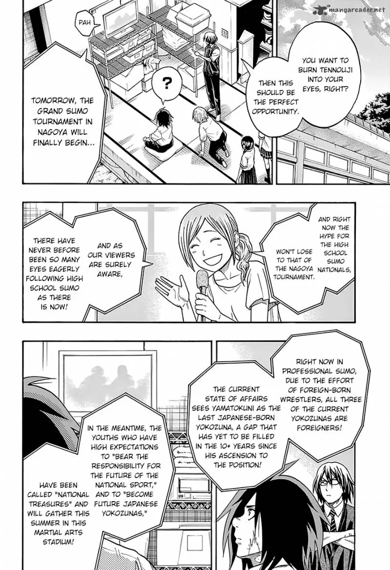 Hinomaru Zumou Chapter 90 page 8