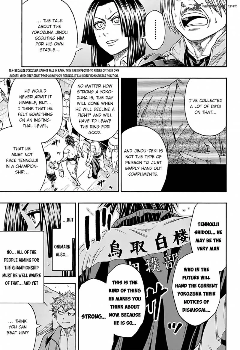 Hinomaru Zumou Chapter 92 page 16