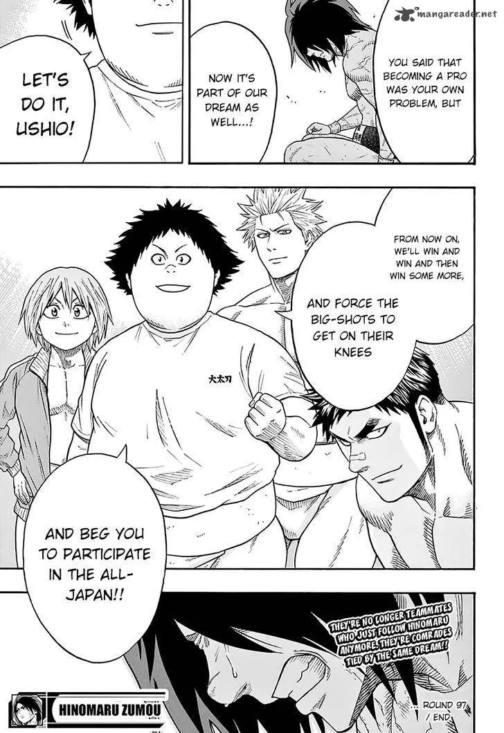 Hinomaru Zumou Chapter 97 page 21