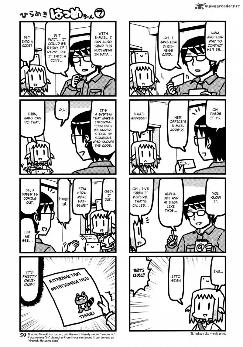 Hirameki Hatsume-chan Chapter 21 page 6