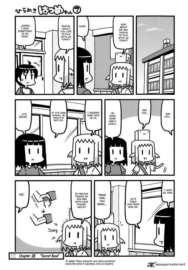 Hirameki Hatsume-chan Chapter 28 page 1