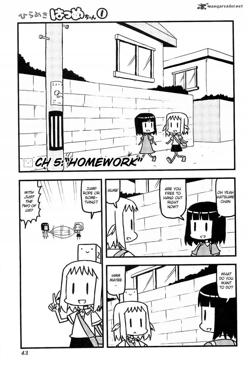 Hirameki Hatsume-chan Chapter 5 page 1