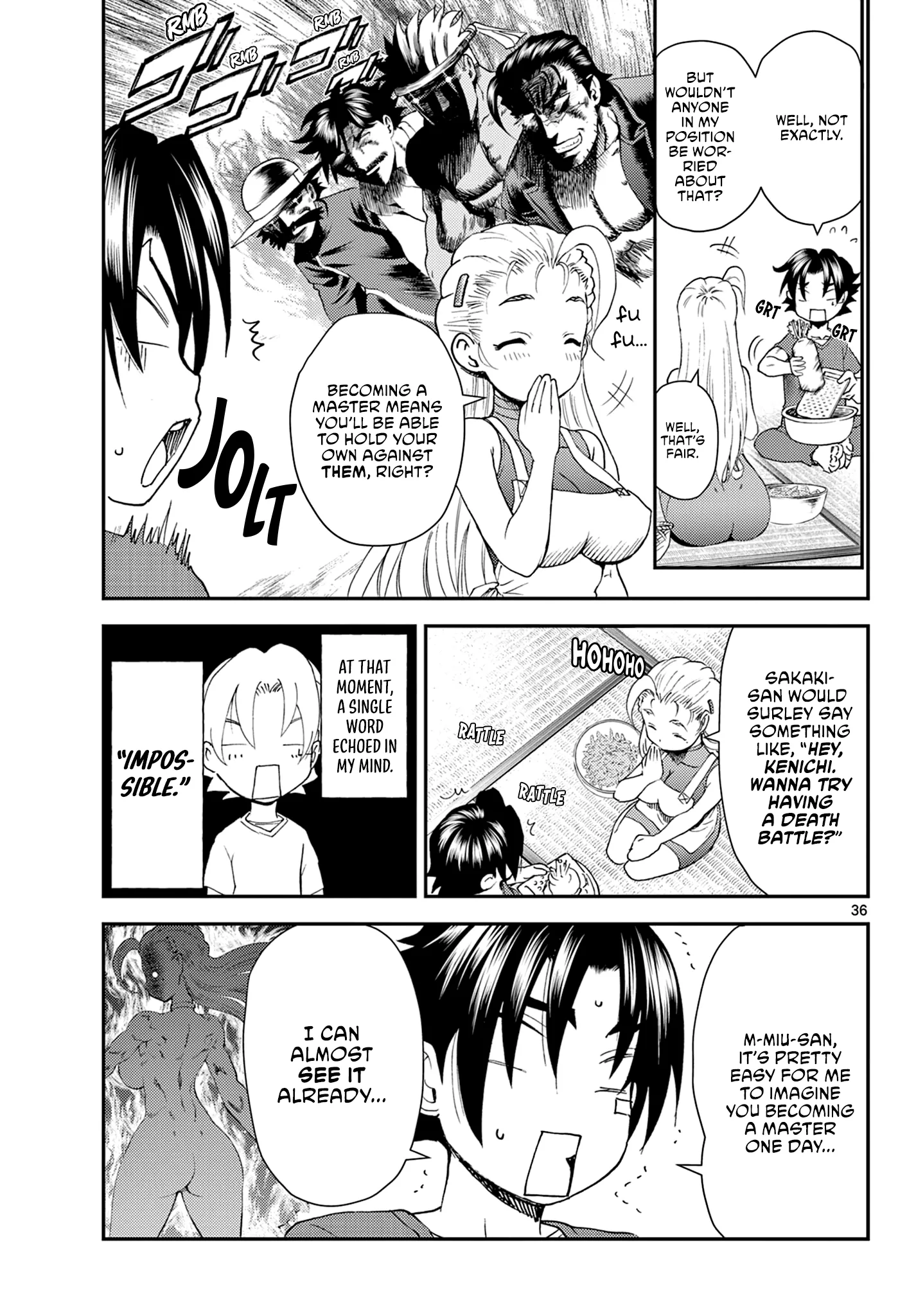 History's Strongest Disciple Kenichi 2: Masters Arc Chapter 1 page 35