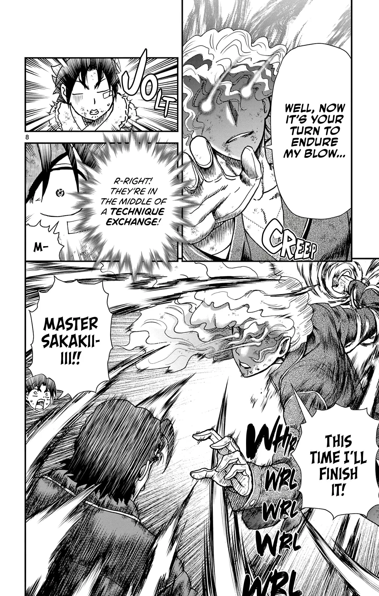 History's Strongest Disciple Kenichi 2: Masters Arc Chapter 12 page 8
