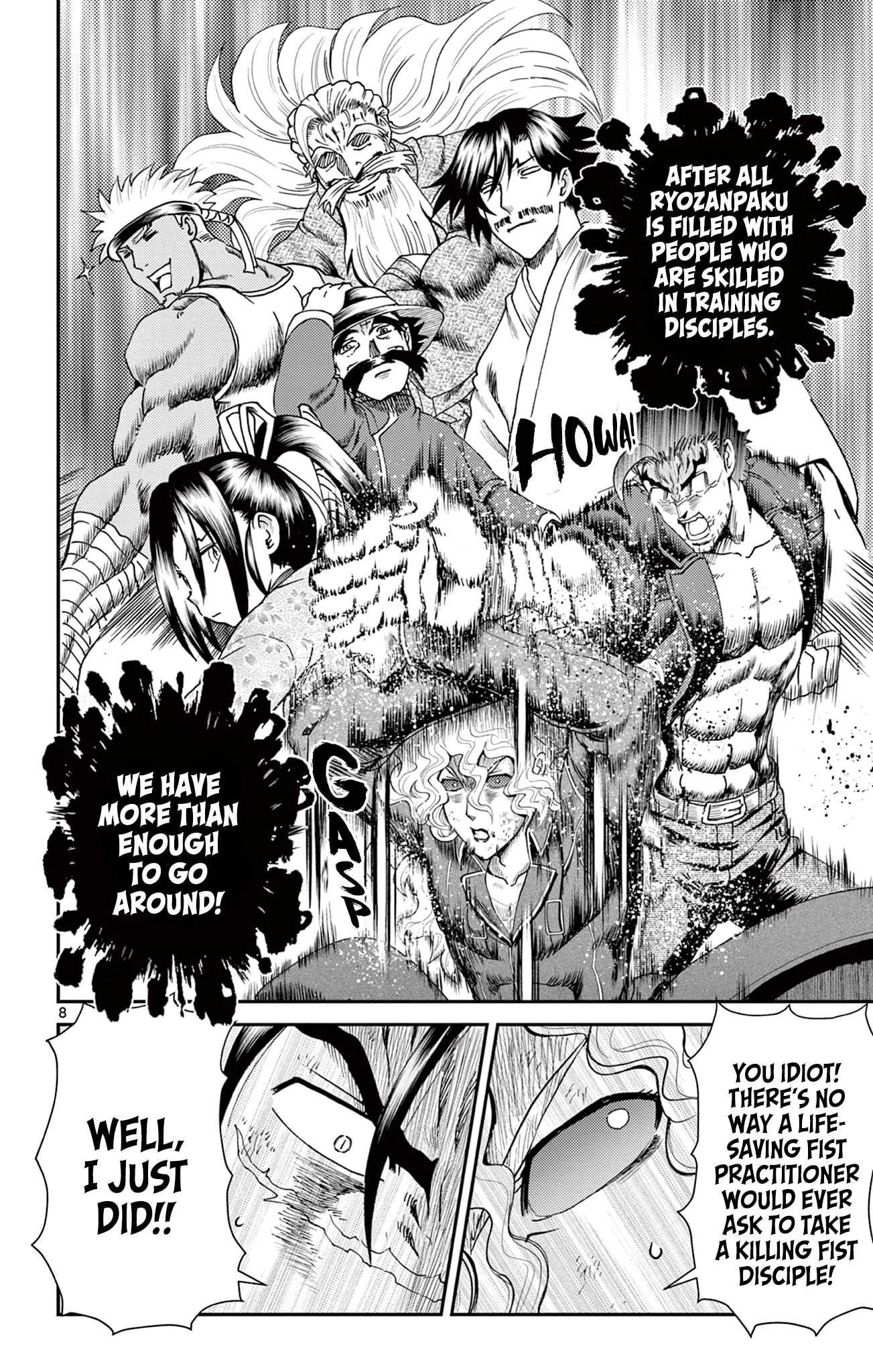 History's Strongest Disciple Kenichi 2: Masters Arc Chapter 13 page 8