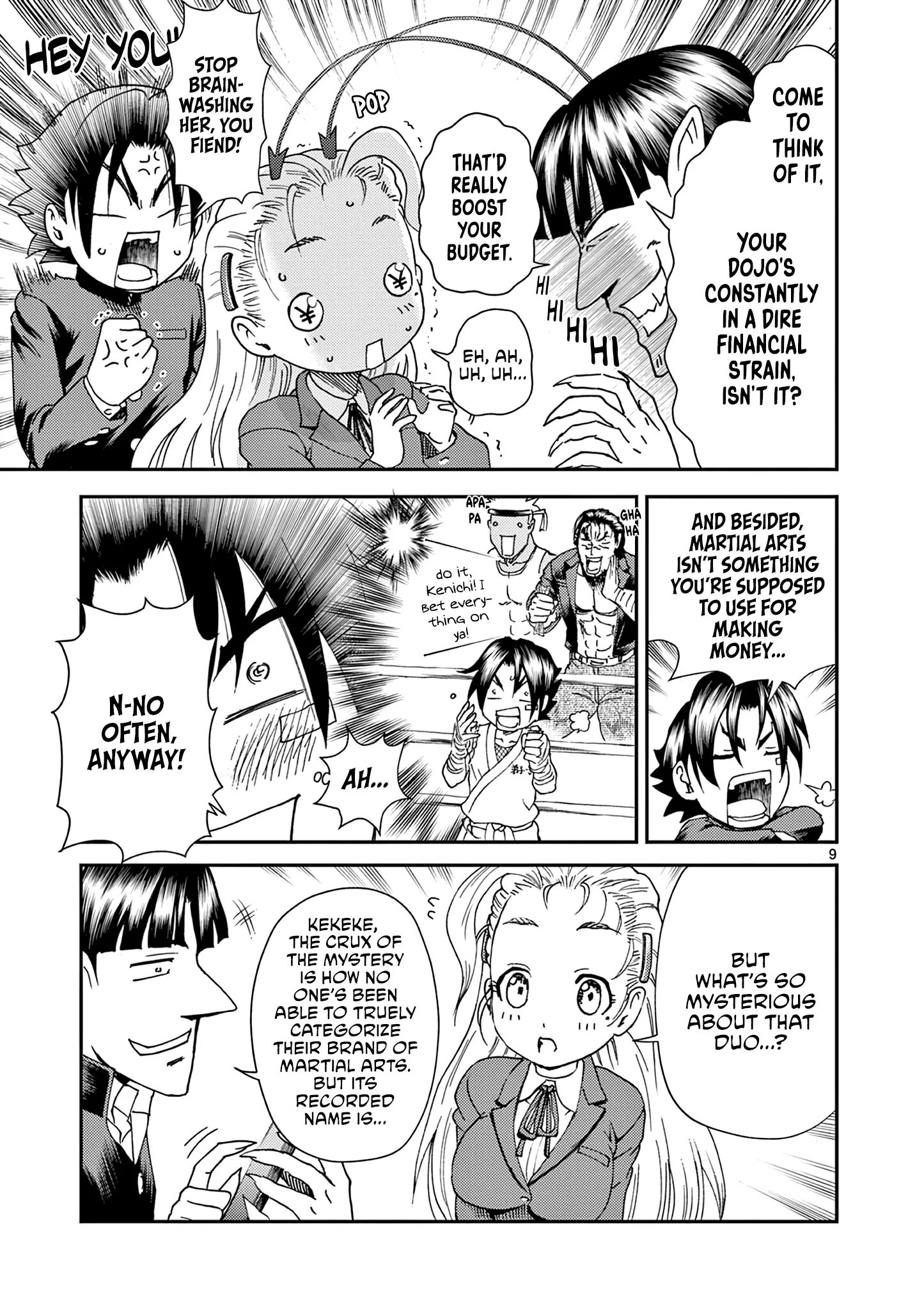 History's Strongest Disciple Kenichi 2: Masters Arc Chapter 2 page 9