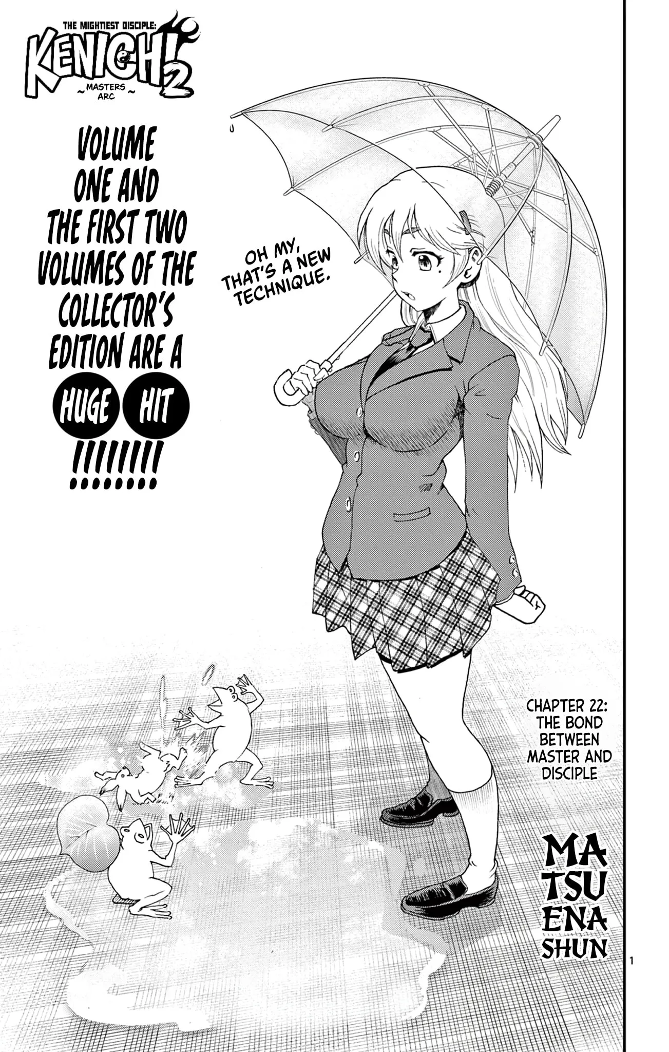 History's Strongest Disciple Kenichi 2: Masters Arc Chapter 22 page 1