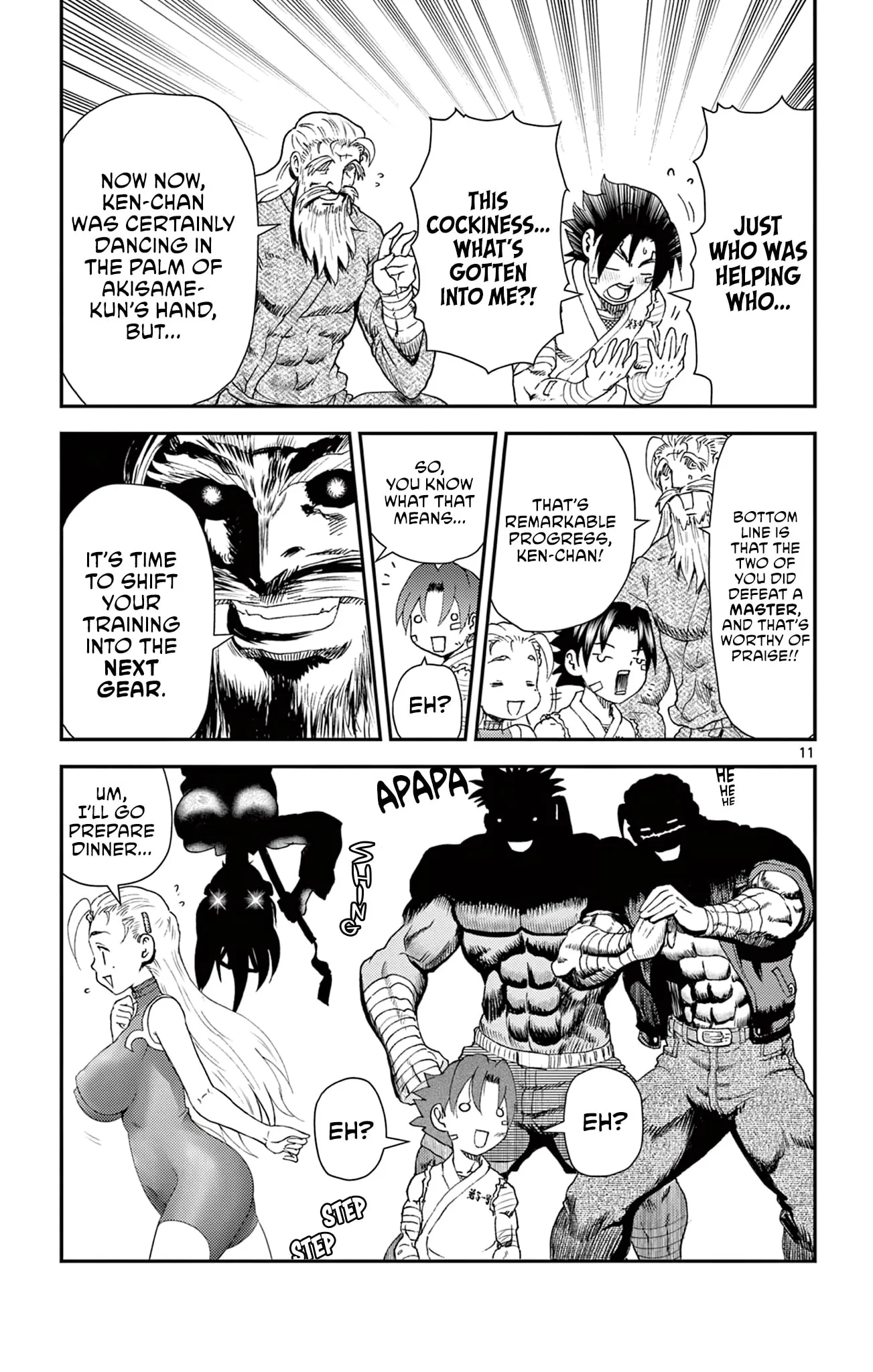 History's Strongest Disciple Kenichi 2: Masters Arc Chapter 23 page 11