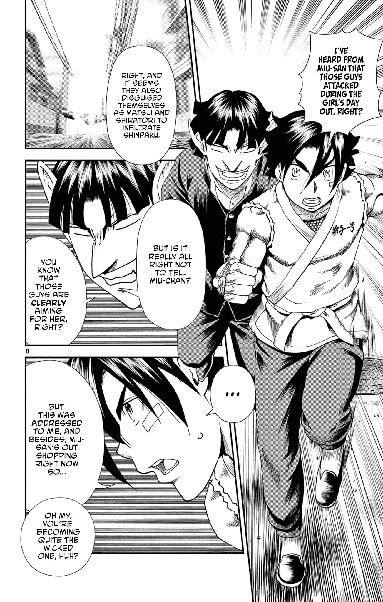 History's Strongest Disciple Kenichi 2: Masters Arc Chapter 27 page 8