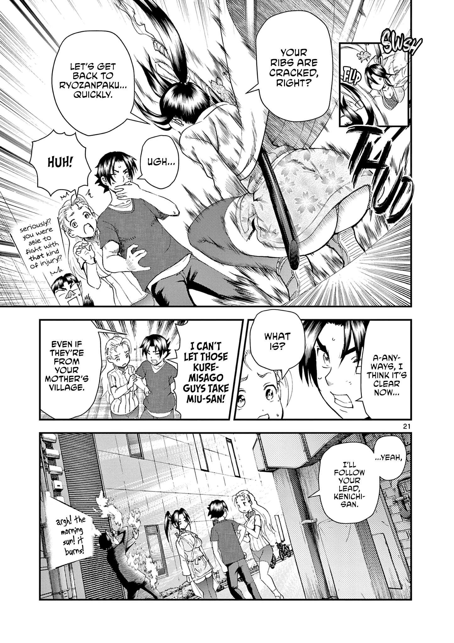 History's Strongest Disciple Kenichi 2: Masters Arc Chapter 5 page 21