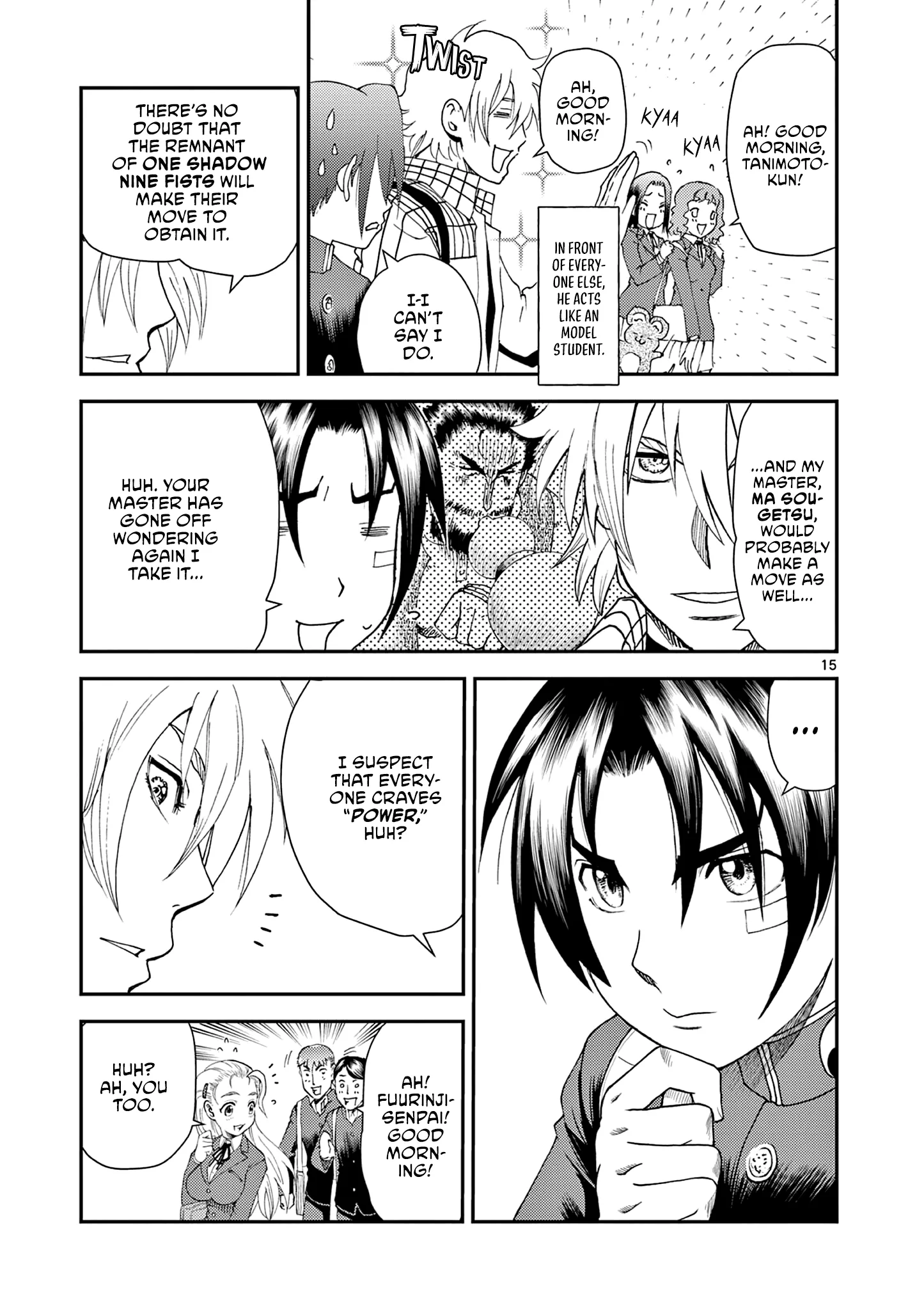 History's Strongest Disciple Kenichi 2: Masters Arc Chapter 6 page 15