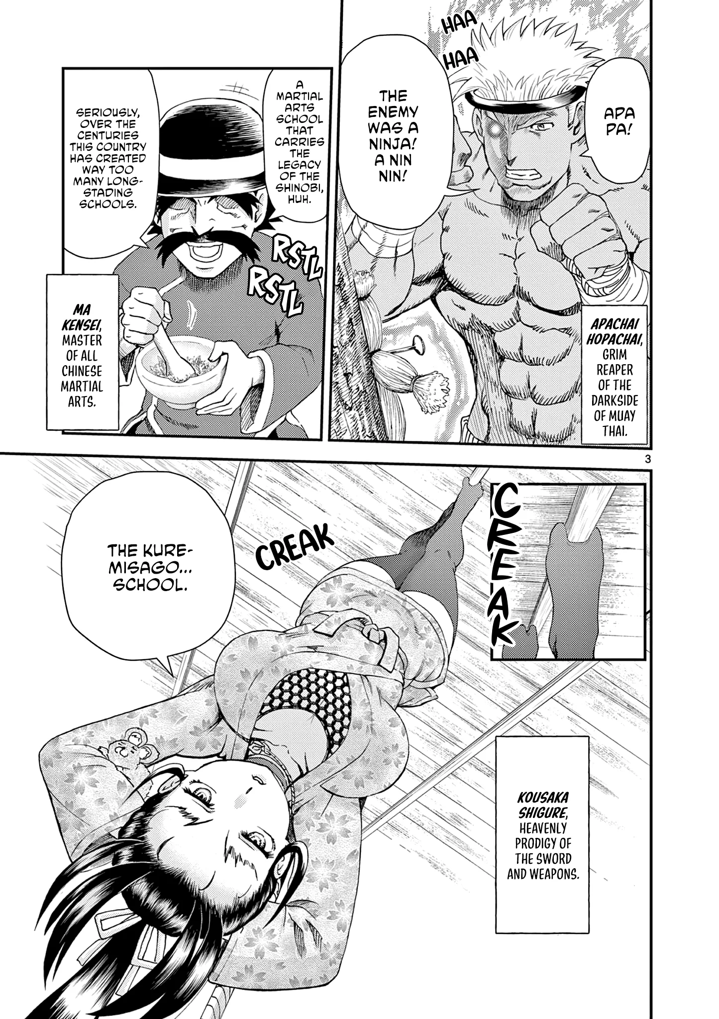 History's Strongest Disciple Kenichi 2: Masters Arc Chapter 6 page 3