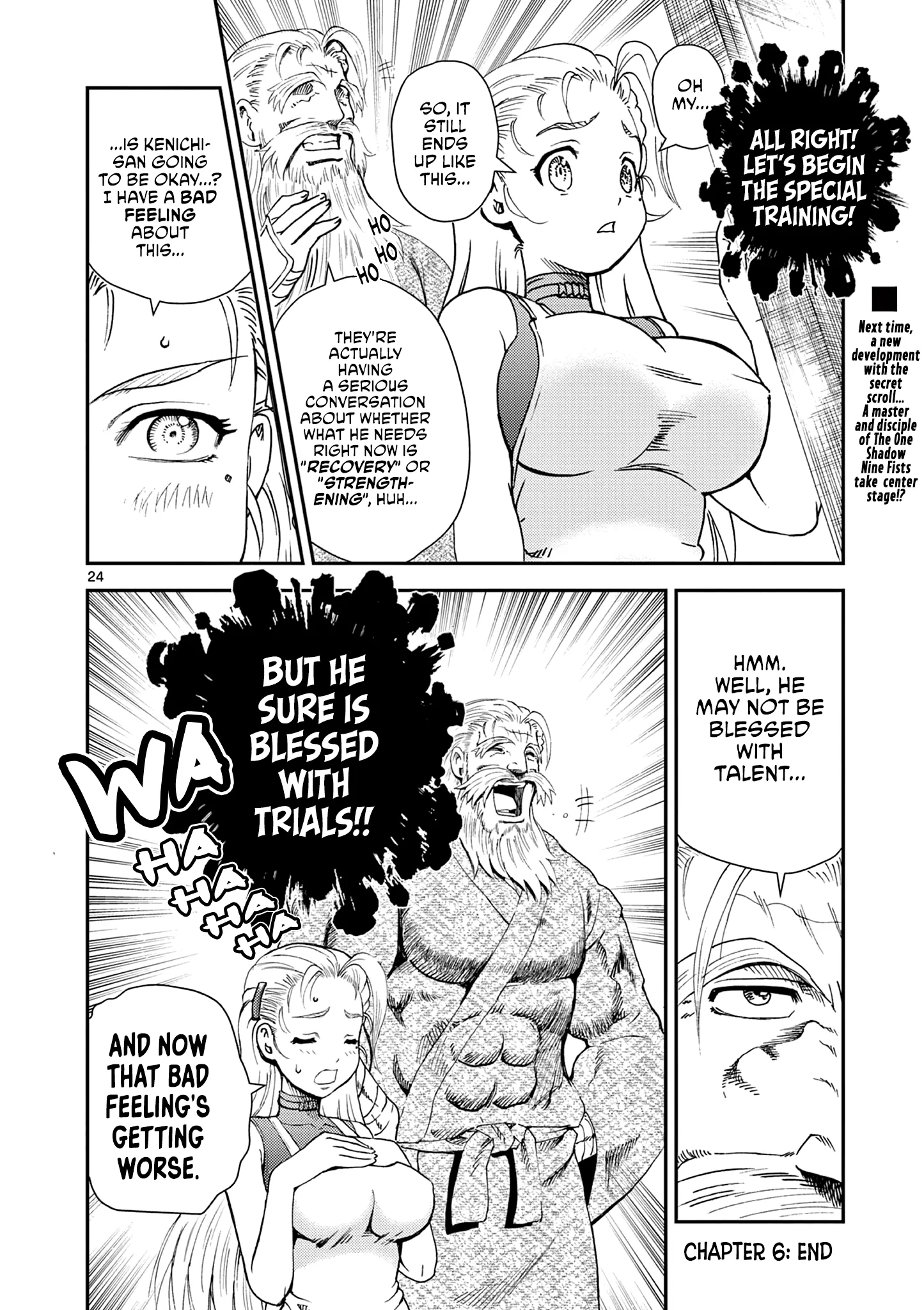 History's Strongest Disciple Kenichi 2: Masters Arc Chapter 6 page 24