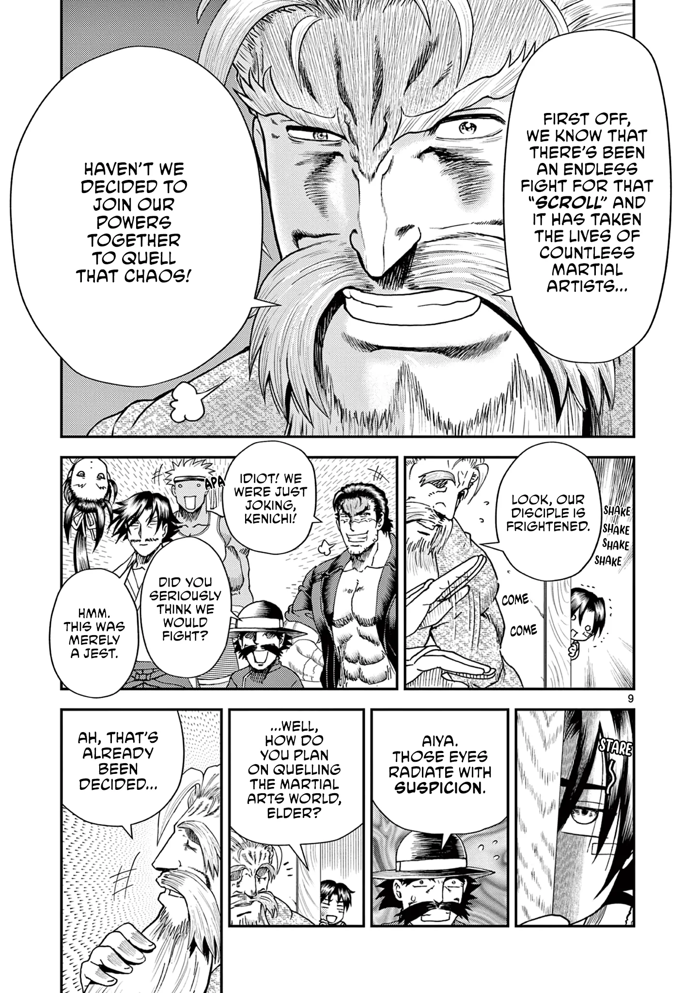 History's Strongest Disciple Kenichi 2: Masters Arc Chapter 7 page 9