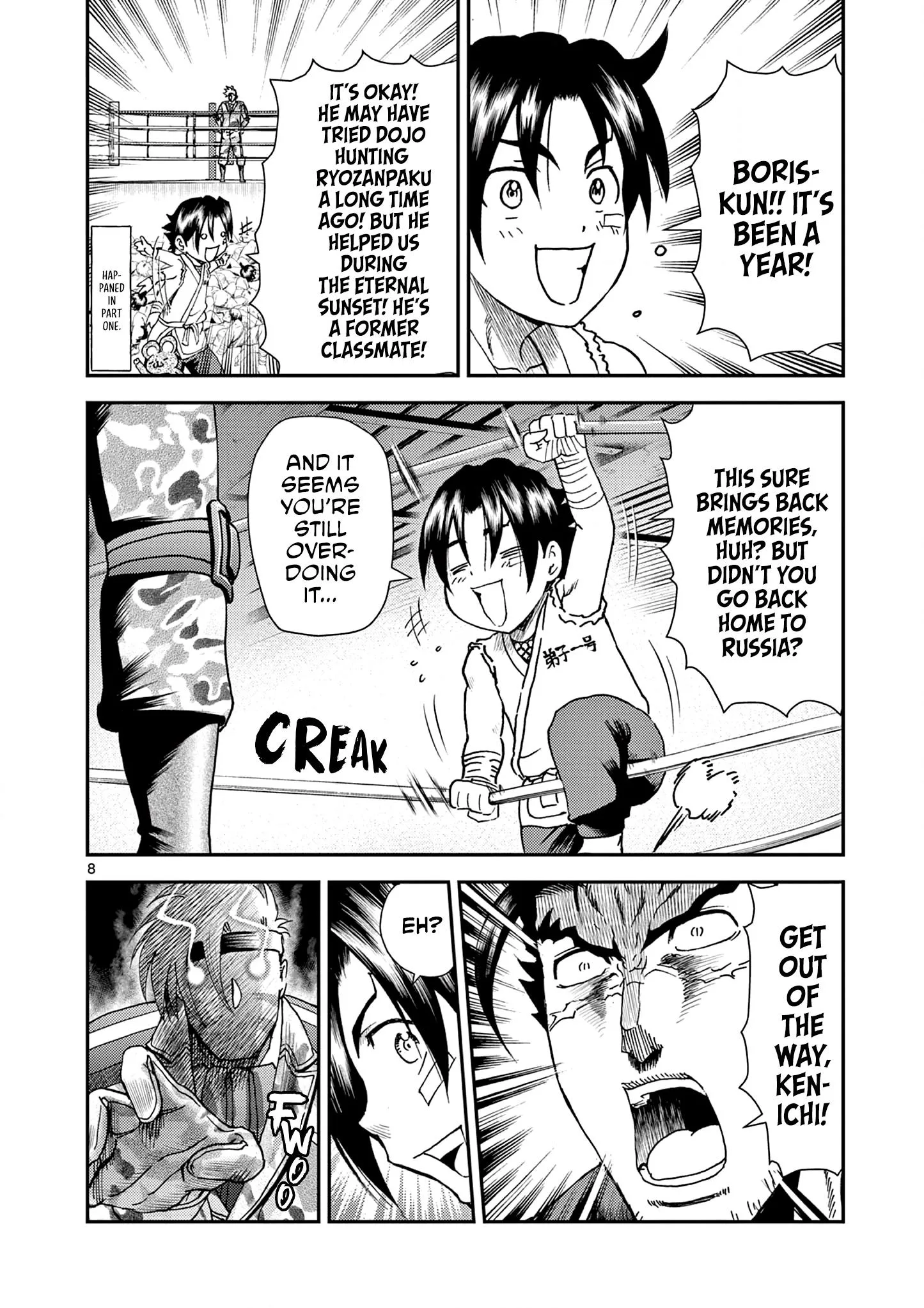 History's Strongest Disciple Kenichi 2: Masters Arc Chapter 8 page 8