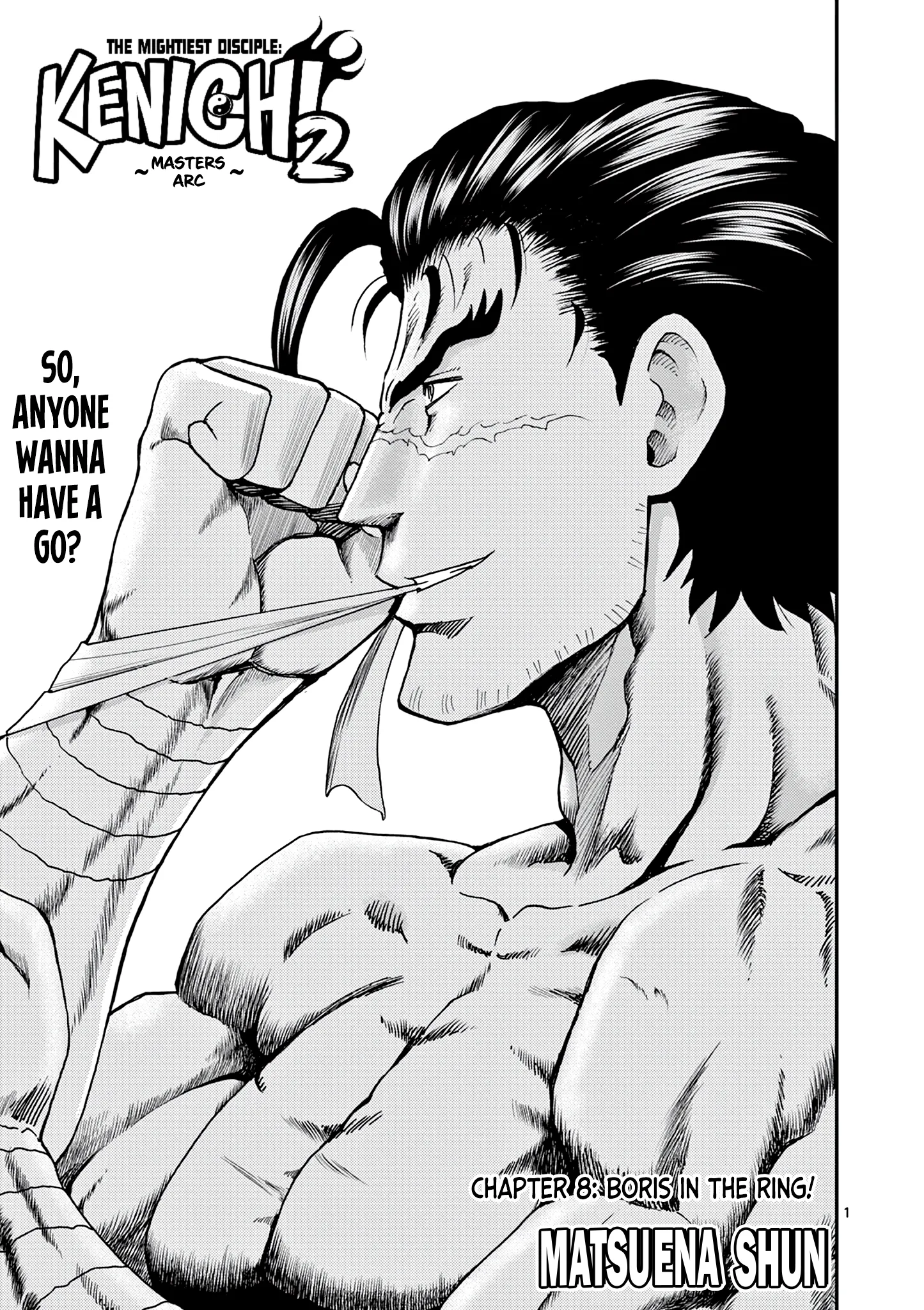 History's Strongest Disciple Kenichi 2: Masters Arc Chapter 8 page 1
