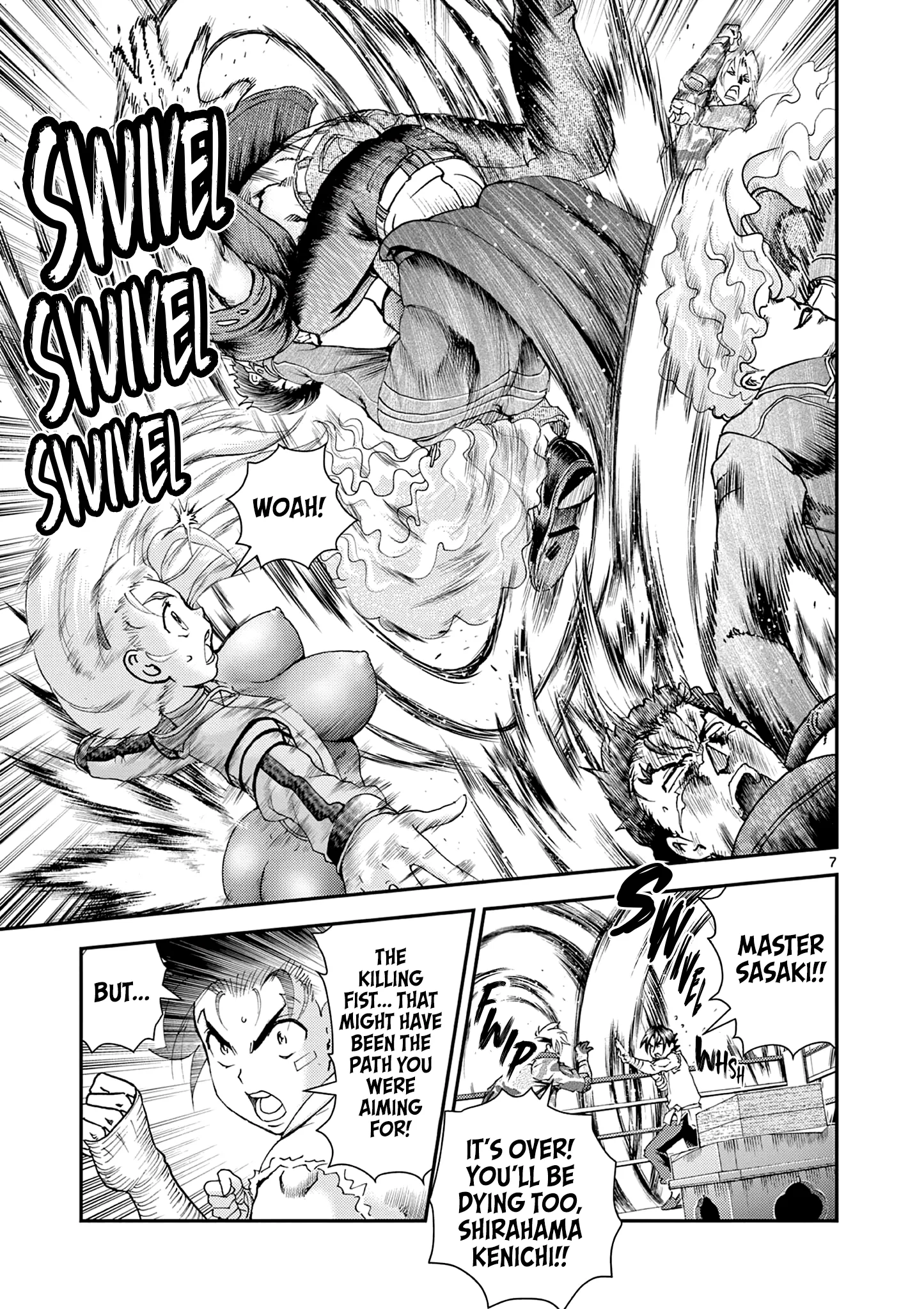 History's Strongest Disciple Kenichi 2: Masters Arc Chapter 9 page 7