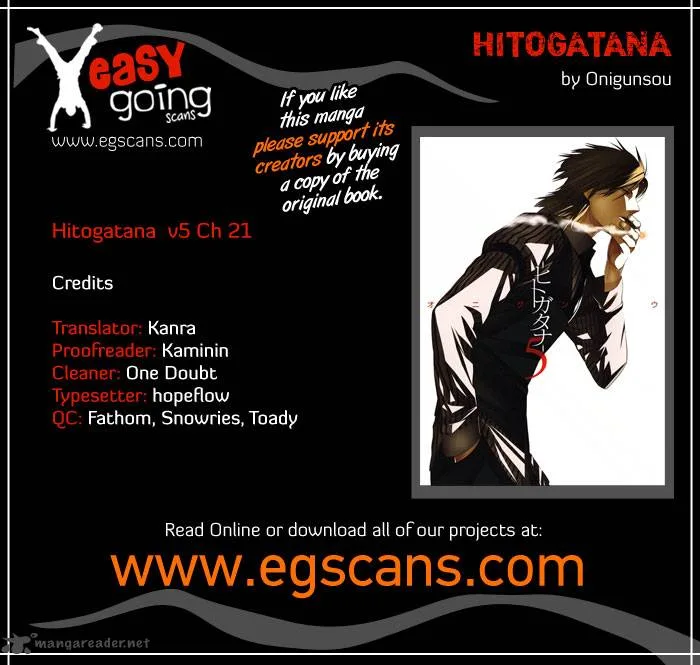 Hitogatana Chapter 21 page 1