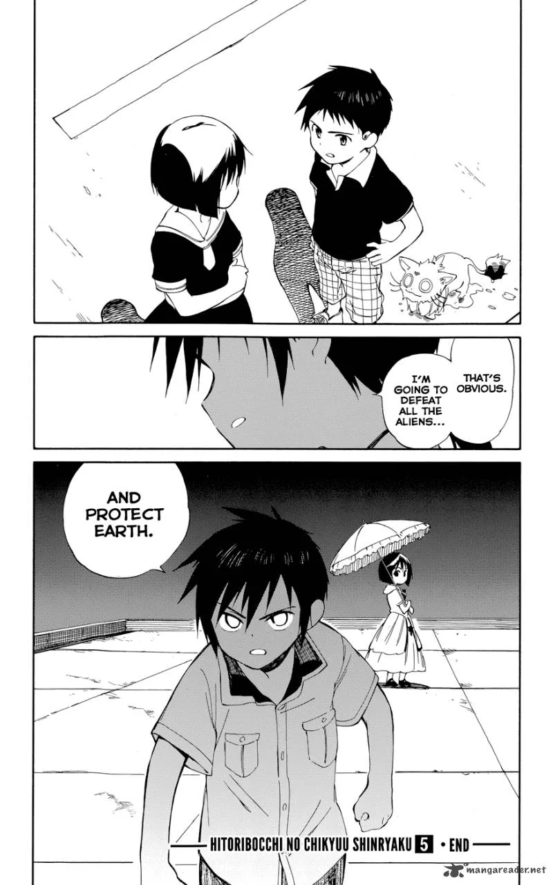 Hitoribocchi no Chikyuu Shinryaku Chapter 24 page 36