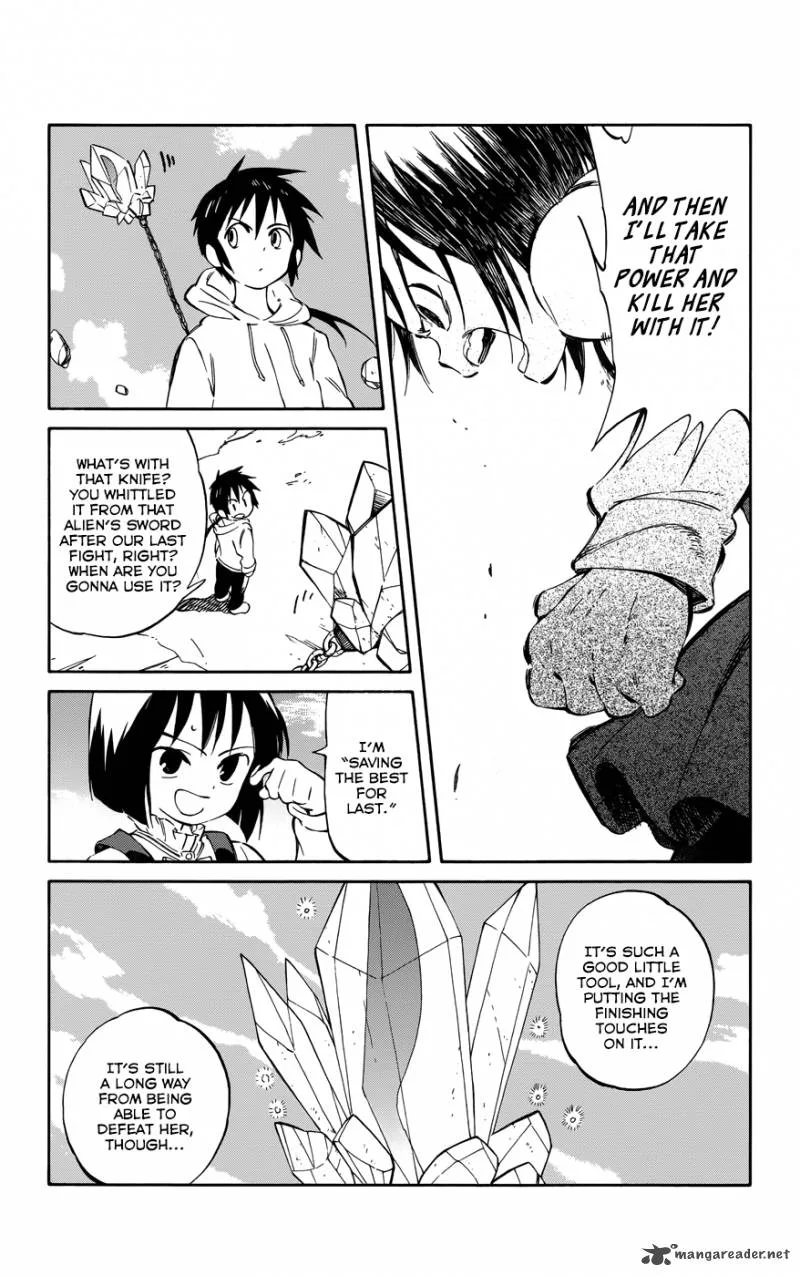 Hitoribocchi no Chikyuu Shinryaku Chapter 33 page 32