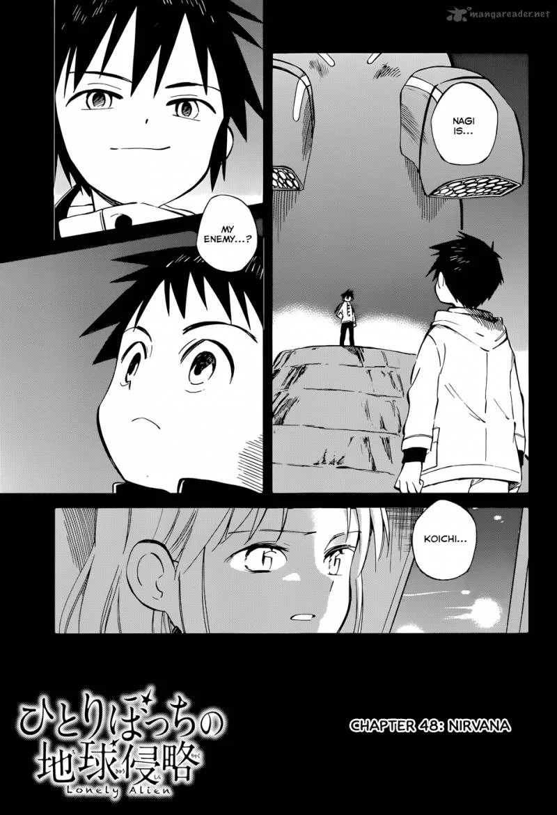 Hitoribocchi no Chikyuu Shinryaku Chapter 48 page 1