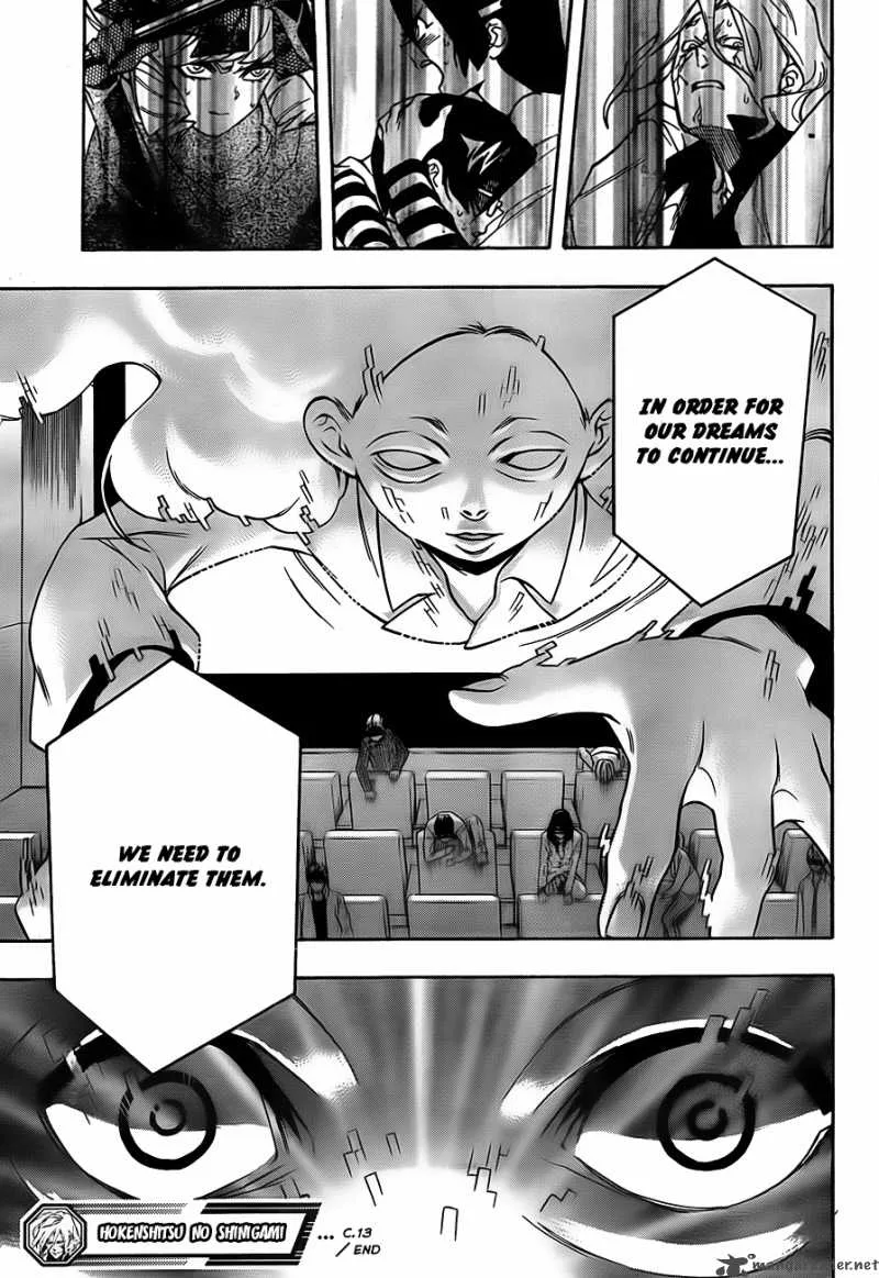 Hokenshitsu no Shinigami Chapter 13 page 18