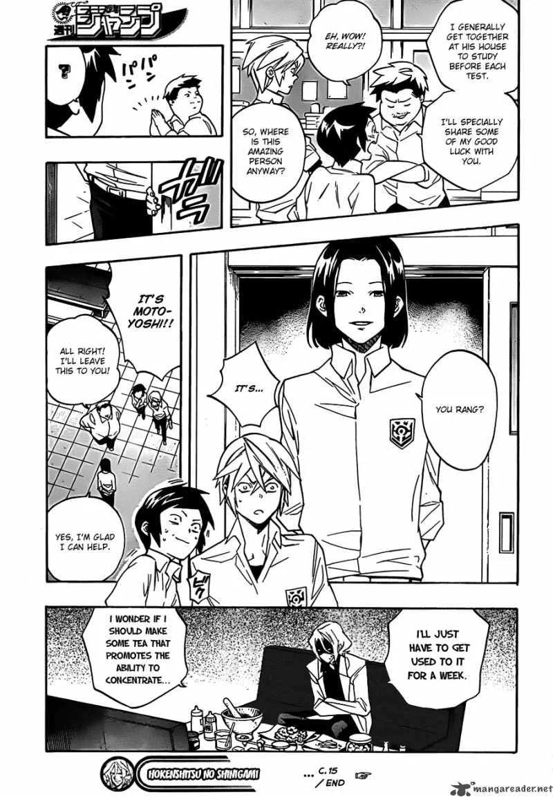 Hokenshitsu no Shinigami Chapter 15 page 21
