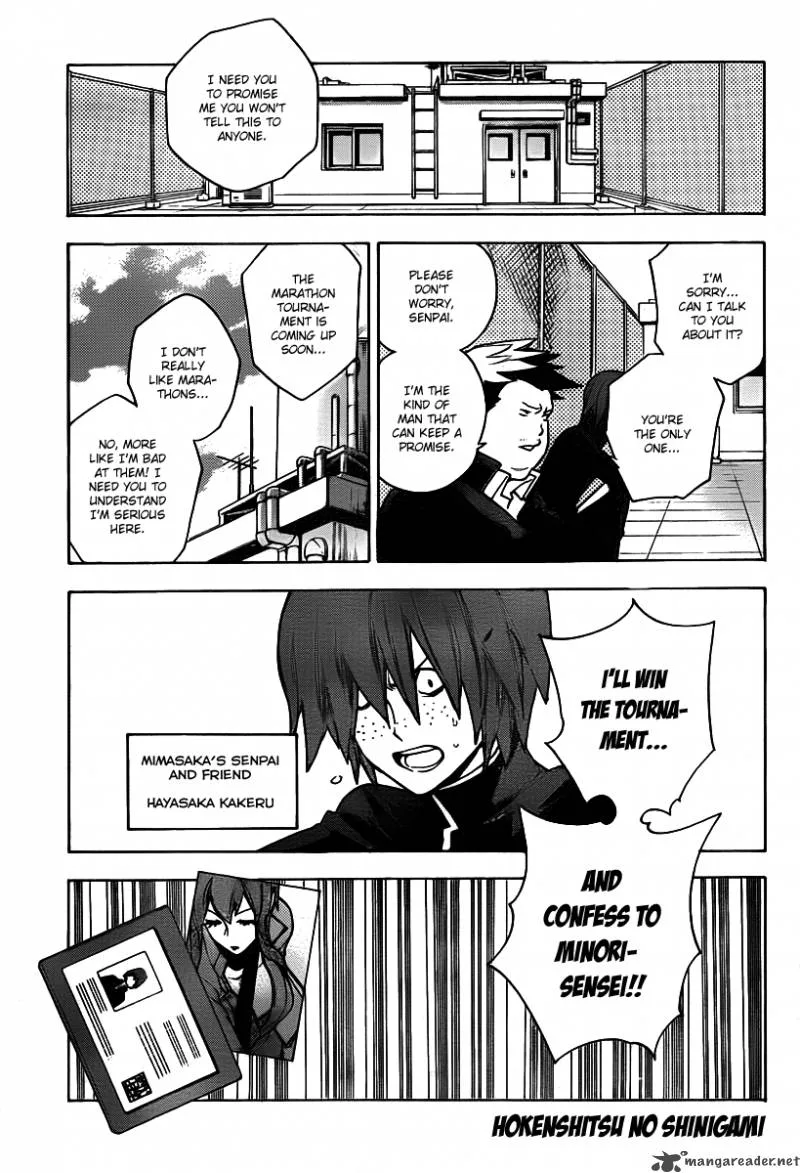 Hokenshitsu no Shinigami Chapter 23 page 3