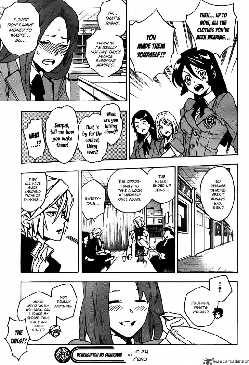 Hokenshitsu no Shinigami Chapter 24 page 20