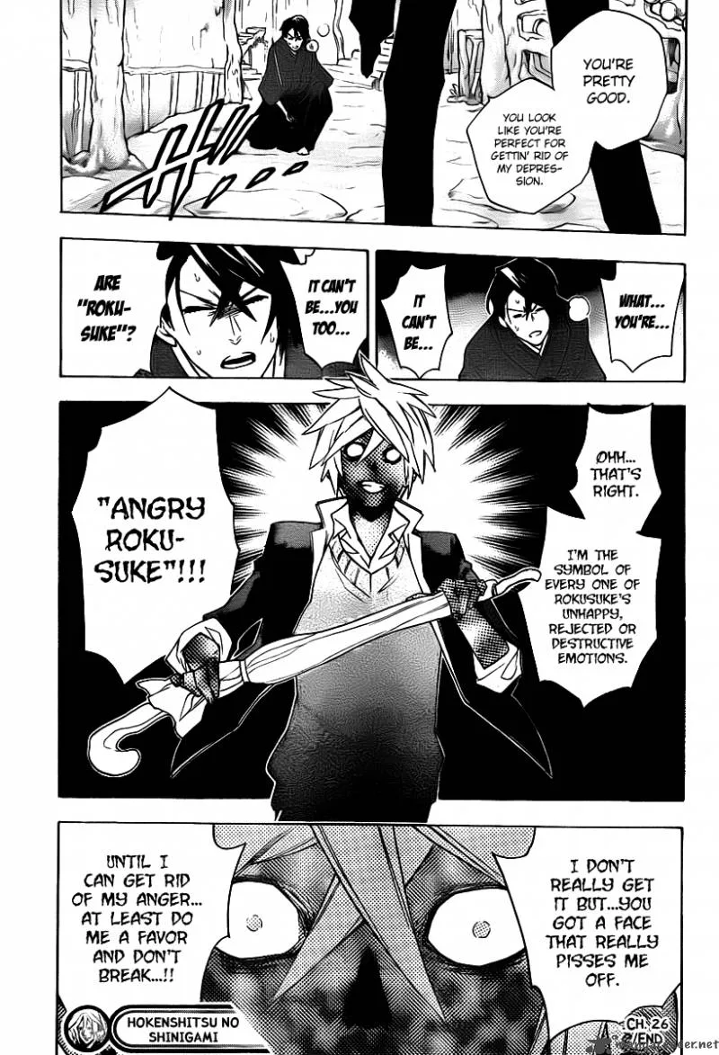 Hokenshitsu no Shinigami Chapter 26 page 19