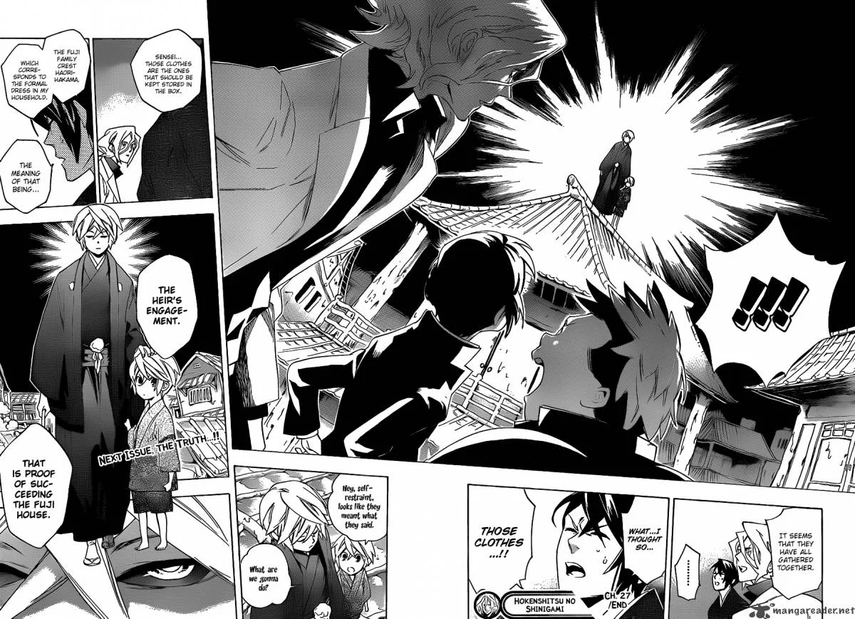 Hokenshitsu no Shinigami Chapter 27 page 19