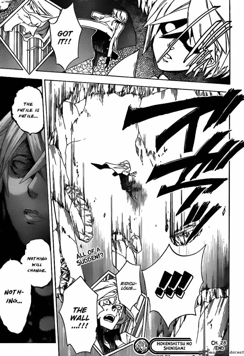 Hokenshitsu no Shinigami Chapter 28 page 19